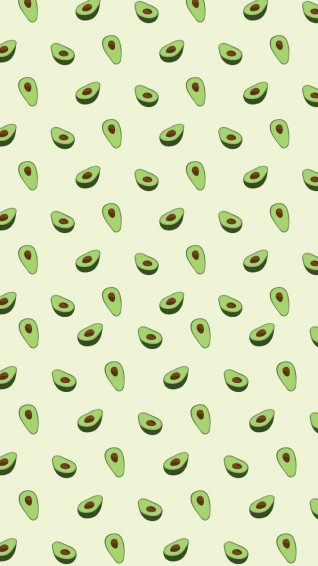 Avocado Wallpaper Mint Green iPhone