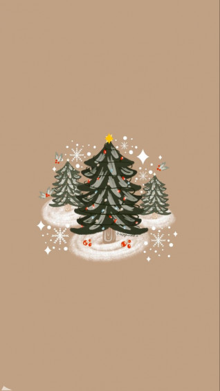 Diana On Xmas Wallpaper Cute Christmas