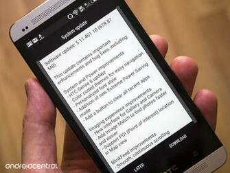 Verizon Htc One M7 Update With Sense Rolling Out Now Android