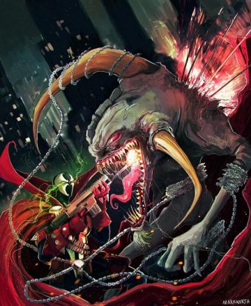 Jeff Draws Stuff Episode Spawn Vs The Violator Jeffrey Markworth
