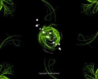 Wallpaper Windows Black Green