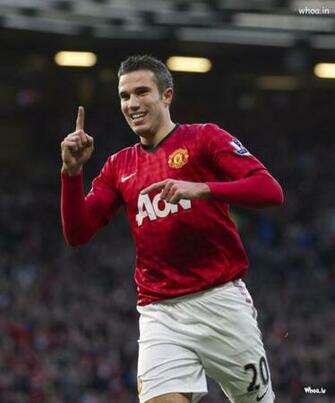 Robin Van Persie Funny Face Closeup HD Wallpaper