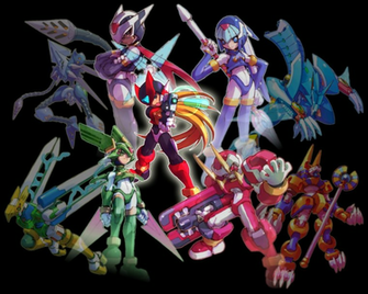 Megaman Zero Wallpaper Black