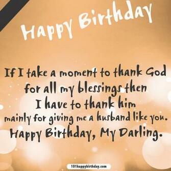 BirtHDay Wishes For Husband A Is Most Likely To Be The Best