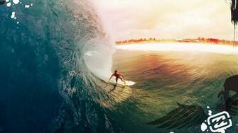 Surfer Surfing 1080p Full HD Desktop Background Wallpaper