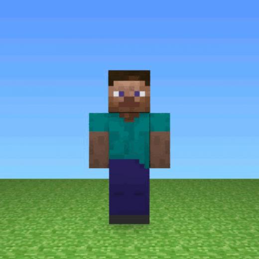 Minecraft Mannetje Game Plaatje