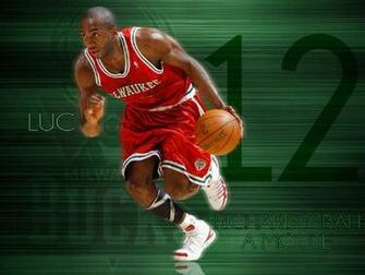 Luc Richard Mbah A Moute Green Wallpaper Milwaukee Bucks