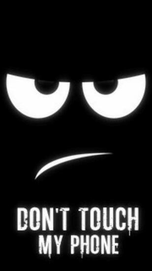 FunnyiPhone6pluswallpaper DonottouchmyphoneiPhone6plusHDwallpaper