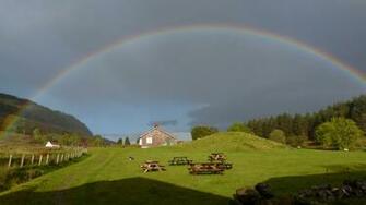 Seven Colors Of Beautiful Rainbow HD Wallpaper