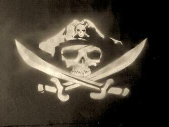 Jolly Roger Pirate Flag Wallpaper
