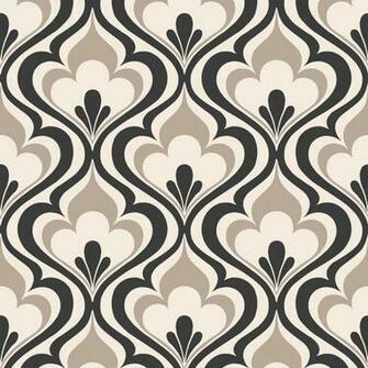 Beacon House Lola Black Ogee Bargello Wallpaper Walmart