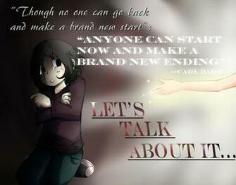 Suicide Prevention Poster Design By Usagi911