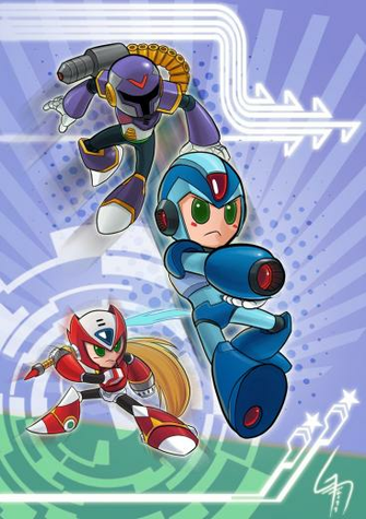Megaman X Chibi By Gaspineitor