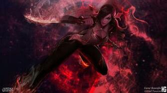 Warring Kingdoms Katarina Wallpaper Lol By Mysqlcc