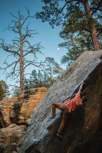 The Bouldering In Roy Nm Is Incredible Here A Shot Of My
