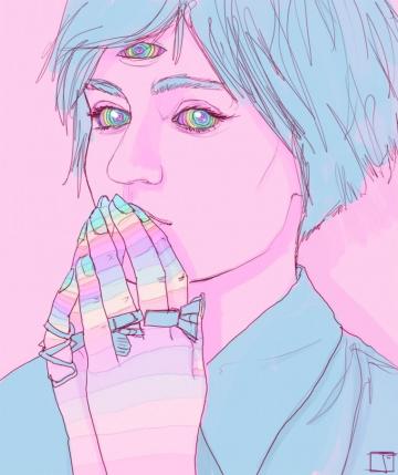 Pastel Trippy Art Wallpaper Teahub Io
