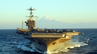 Uss George Washington Wallpaper Military Cvn