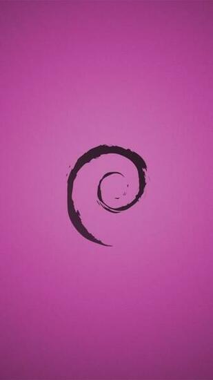 Debian Logo Galaxy S3 Wallpaper