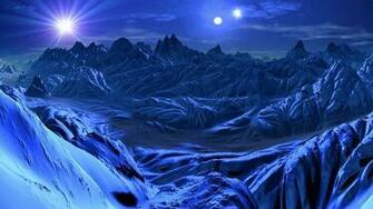 Precious Blue Mountains Desktop Pc And Mac Wallpaper
