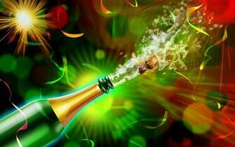 Champagne BirtHDay Celebration Wallpaper HD