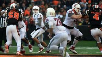 Wsu Vs Oregon State Luke Falk Leads Cougars Past Beavers