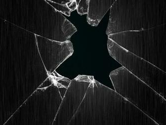 New 3d Broken Glass Wallpaper