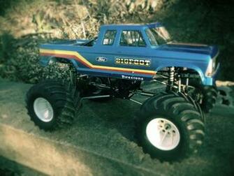 Bigfoot Monster Truck Toys Gun