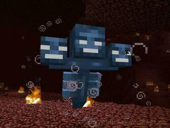 Minecraft Summon The Wither Boss And Craft