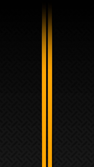 Yellow Lines Redmi Note Punch Hole Wallpaper