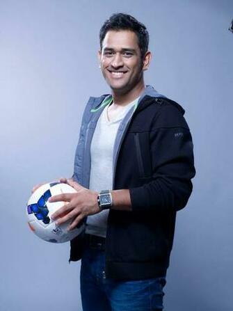Mahendra Singh Dhoni Photos Playing Football Jpeg