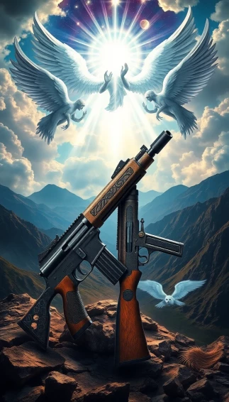 God And Guns Wallpaper