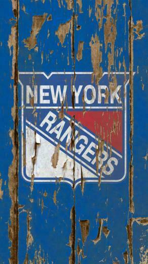 iPhone Wallpaper Sports Weathered Wood Blue Ny Rangers5