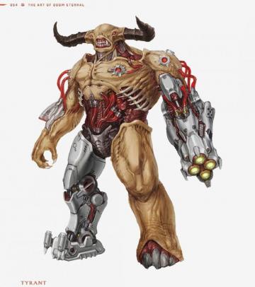 Niko Blade On Instagram Tyrant Cyberdemon The Art Of