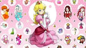 Black Princess Peach Wallpaper