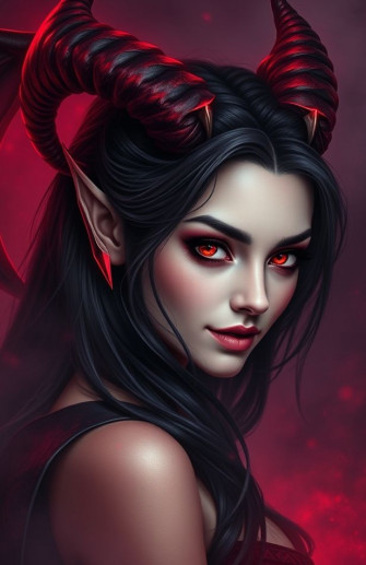 Female Demon Wallpaper