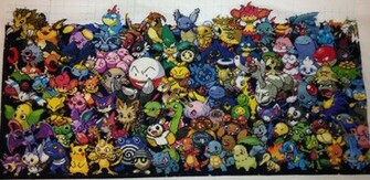 Epic All Gens Pokemon Row Done