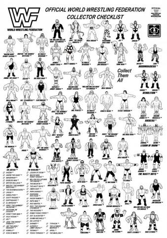 Hasbro Poster Wwf Wrestling Posters Wwe Action Figures