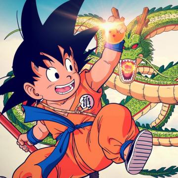 Ios7 Goku Kid Dragonball Parallax HD iPhone iPad Wallpaper