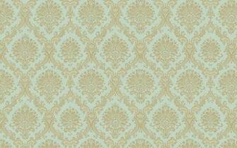 Teal And Gold Wallpaper Damask