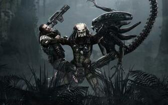 Aliens Vs Predator Desktop Pc And Mac Wallpaper