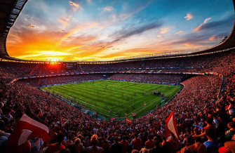 HD Soccer Stadium Wallpaper