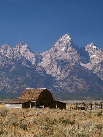 Pin Teton Barn Jackson Hole Wyoming Desktop Wallpaper On