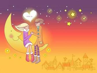 Wallpaper Romantic Love