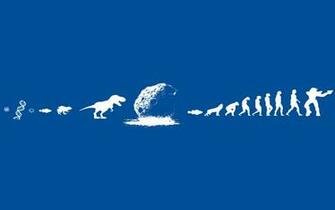 Human Evolution Wallpaper
