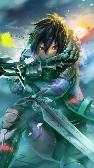 Sword Art Online iPhone Wallpaper