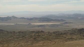 Iron Ridge Mountains And Desert Ridges In The Background