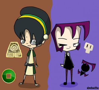 Avatar Le Dernier Ma Tre De L Air Image Toph And Gaz HD Fond D