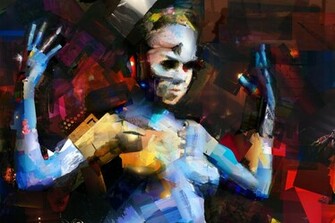Body Paint Wallpaper