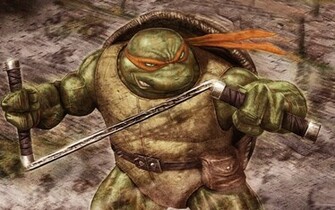 Michelangelo Teenage Mutant Ninja Turtles Wallpaper