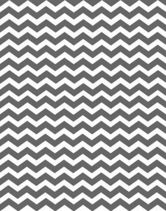 Gray Chevron Background An Elephant Never Forgets